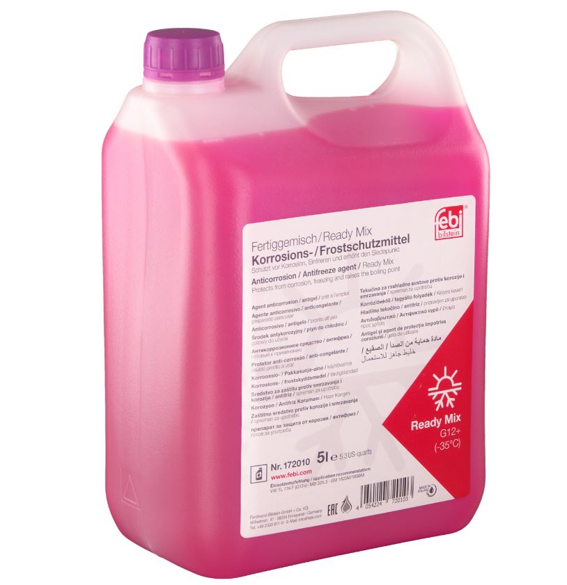 Febi Coolant G12+ Ready Mixed 172010 5L