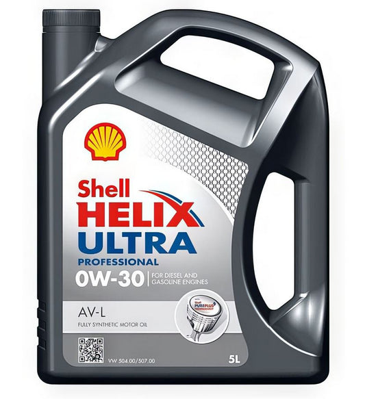Shell Helix Ultra Professional AV-L 0W-30 Engine Oil - 5L