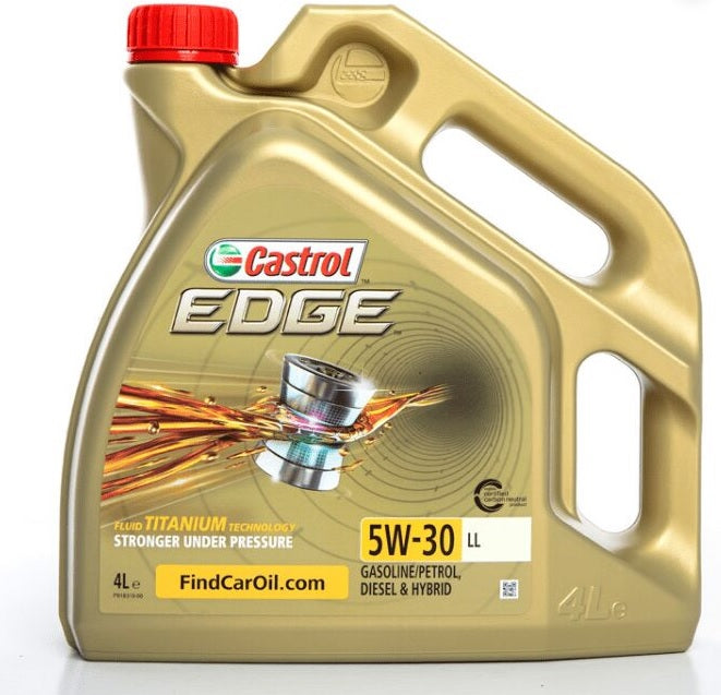 Castrol Edge 5W-30 LL Engine Oil 15F7E5 - 4L