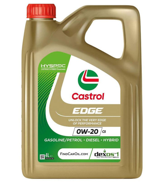 Castrol Edge 0W-20 C5 Engine Oil 15F6E9 - 4L