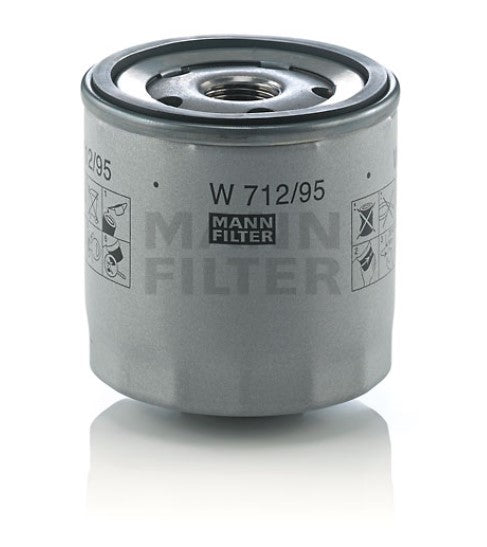 MANN-FILTER W 712/95 Oil Filter for VW AUDI