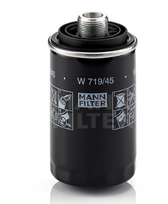 MANN-FILTER W 719/45 Oil Filter for VW AUDI