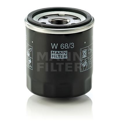 MANN-FILTER W 68/3 Oil Filter for TOYOTA