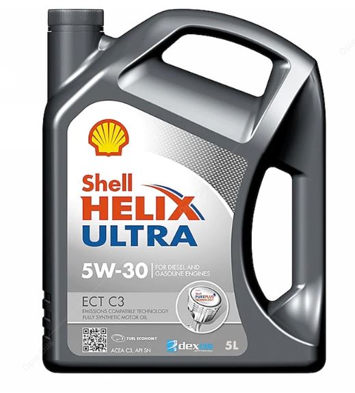 Shell Helix Ultra ECT C3 5W-30 Engine Oil - 5L